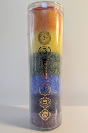 Bougies 100 heures 7 chakras
