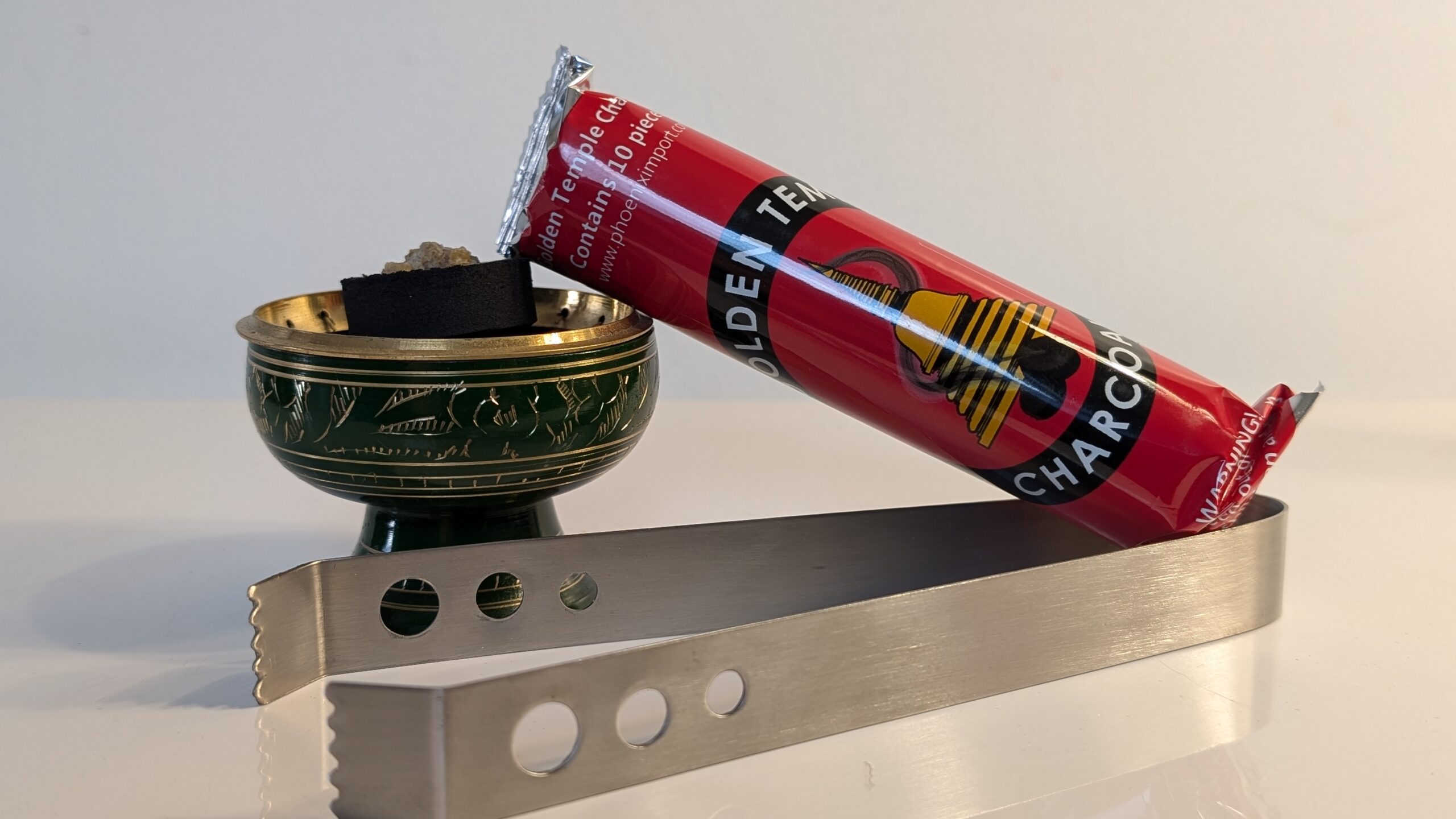 Set de brule encens + charbon